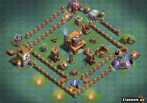 coc builder hall 4 base.